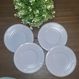 Lavender plates- Pfaltzgraff